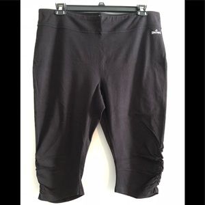 Leggings/Tights By Spaulding, Black